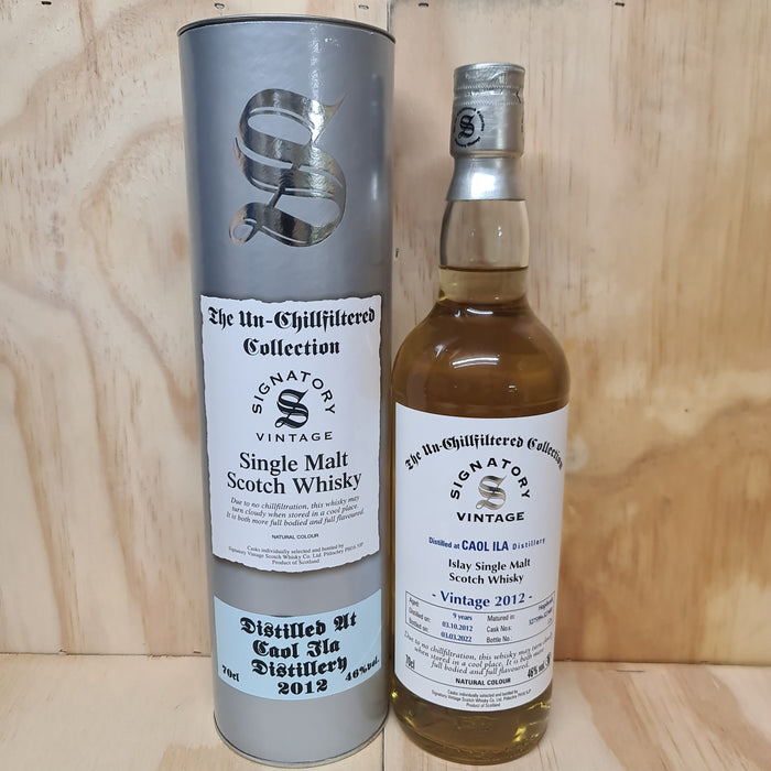 Caol Ila ' Signatory ' 9 Year Old 2012 Whisky 700ml