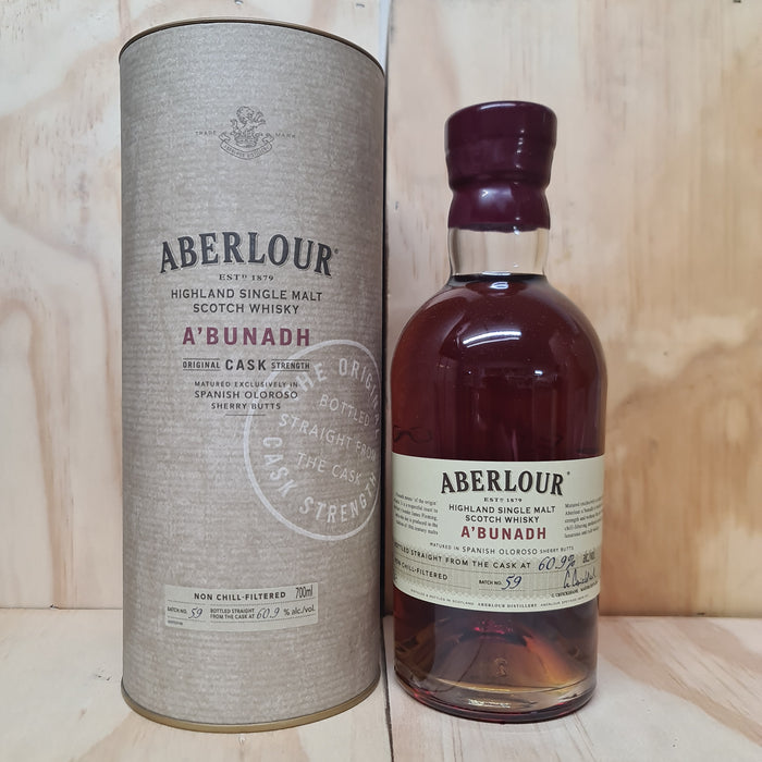 Aberlour A'Bundah Batch 59 Whisky 700ml