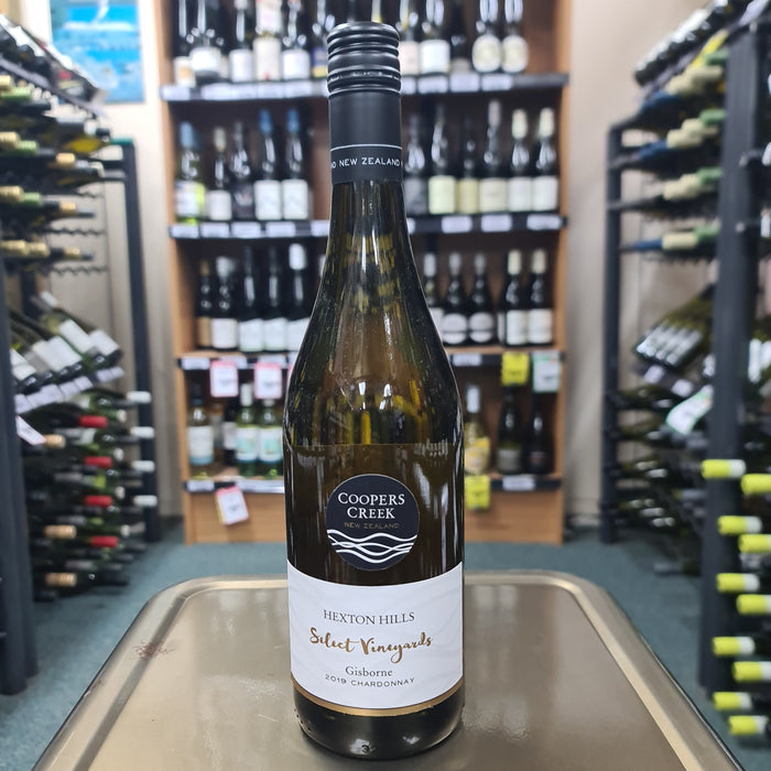 Coopers Creek Select Vineyards Hexton Hills Hawkes Bay 2019 Chardonnay 750ml