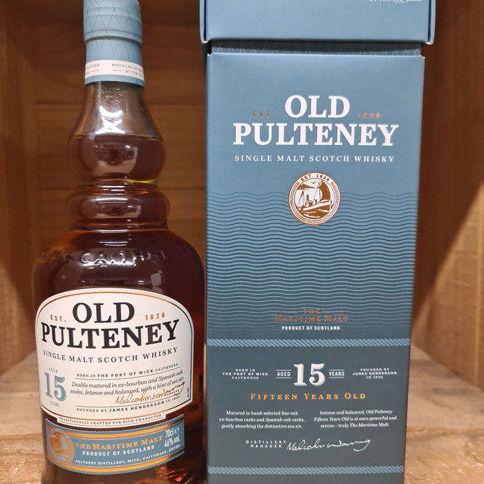 Old Pulteney 15 Year Old Whisky 700ml