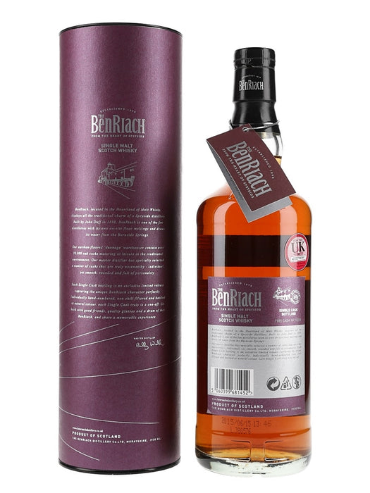 Benriach 1985 Peated 29 Year Old Single Bourbon Barrel Whisky 700ml