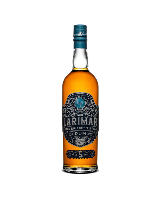 Ron Larimar 5 Year Old Peated Single Malt Cask Finish Rum 700ml