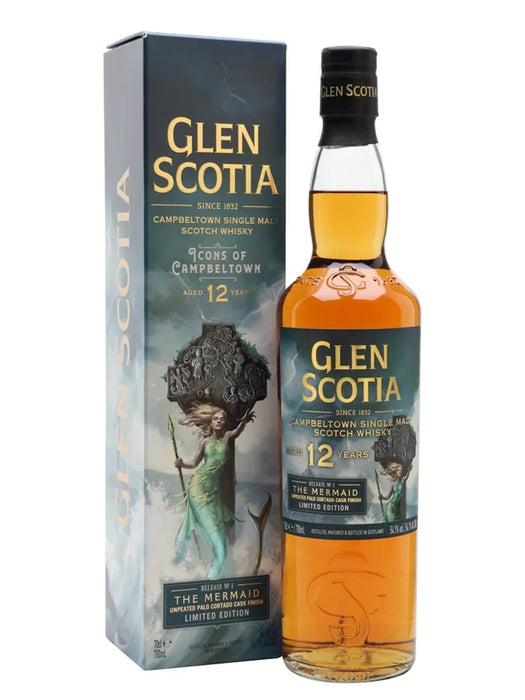 Glen Scotia 12 Year Old Icons of Campbeltown Release No.1 The Mermaid Whisky 700ml