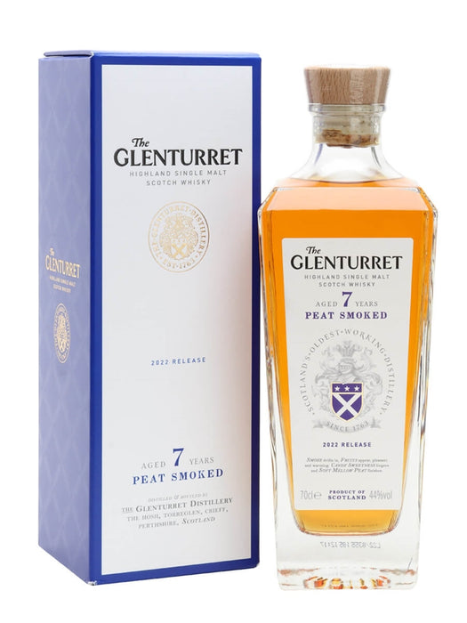 Glenturret 7 Year Old Peat Smoked 2022 Release Whisky 700ml