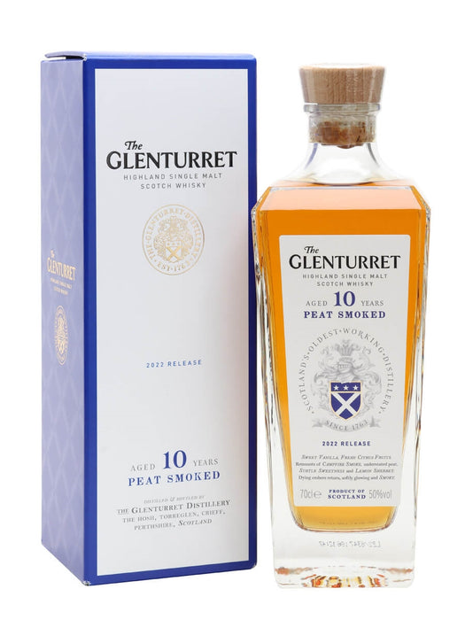 Glenturret 10 Year Old Peat Smoked 2022 Release Whisky 700ml