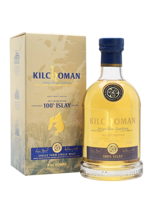 Kilchoman 100% Islay Bot.2023 13th Edition Whisky 700ml