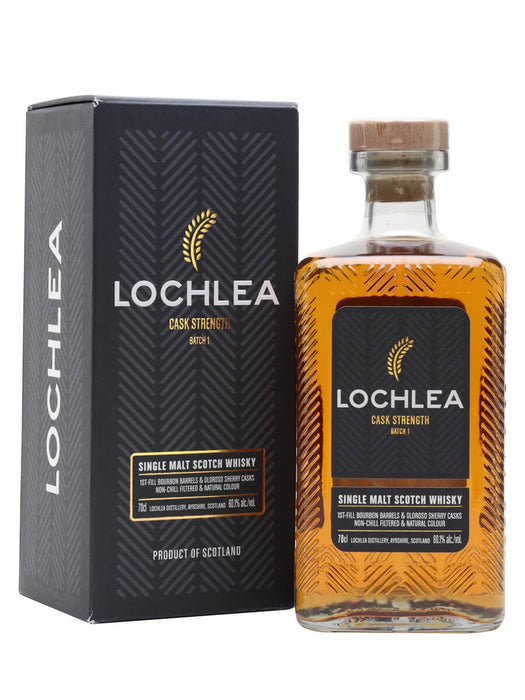 Lochlea 'Cask Strength' Batch 1 Whisky 700ml