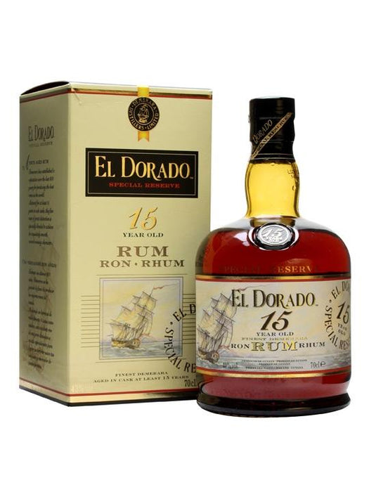 El Dorado Rum 15 Year Old Special Reserve Rum 700ml