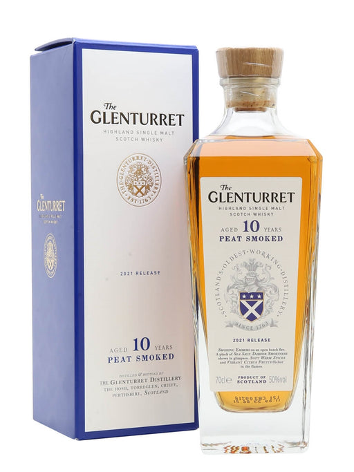 Glenturret 10 Year Old Peat Smoked 2021 Release 700ml