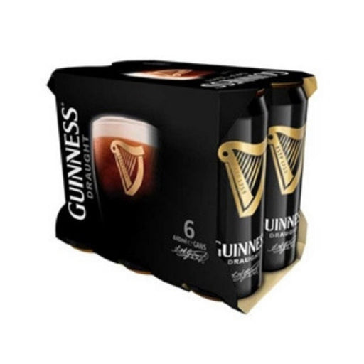 GUINNESS DRAUGHT CANS 6PK 440ML